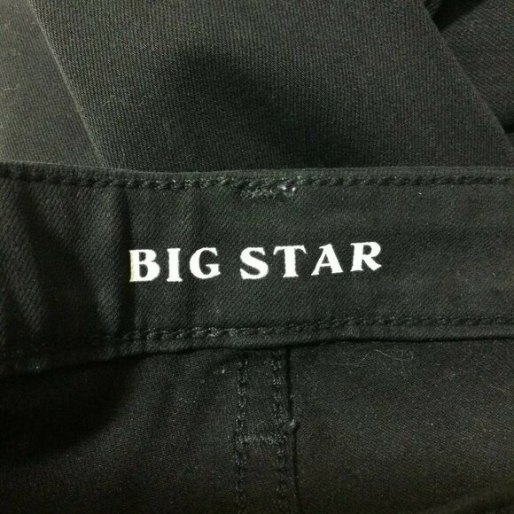 Big Star Four Way Stretch Skinny Jeans Pants Womens Black Size 25 - Picture 5 of 6